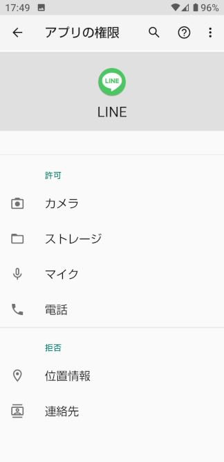 ログイン許可